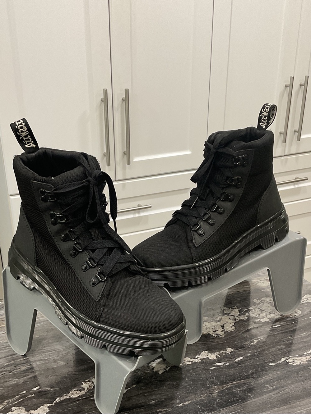 Dr. Martens Combs W Combat Boots | Black | Women’s US 7 EU 38 | AirWair